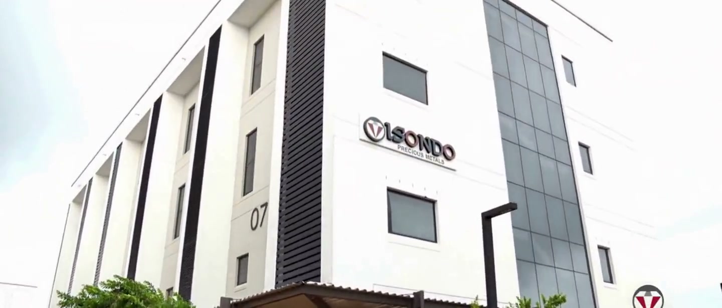 The Isondo Precious Metals four-storey facility, Building 7, OR Tambo Special Economic Zone.
