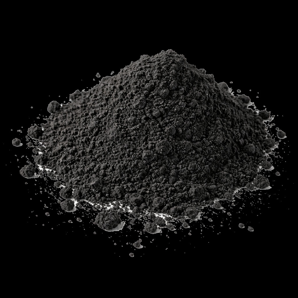 Finished supported precious metal catalyst powder.