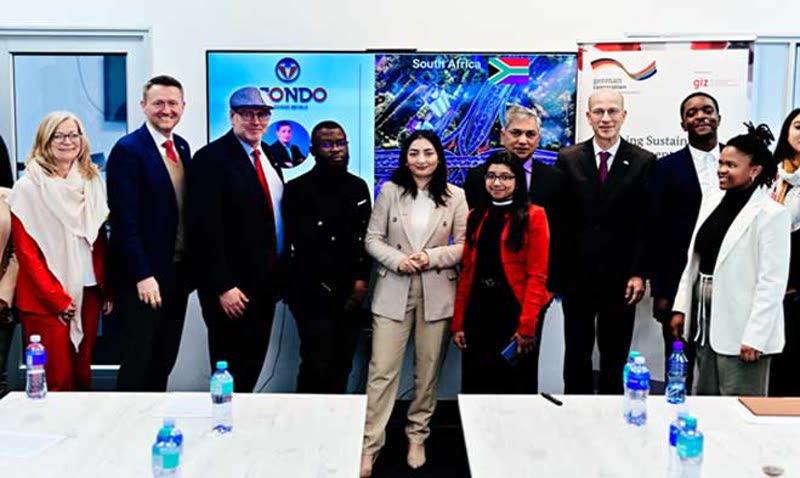 German Federal Minister Reem Alabali-Radovan visiting the Isondo Precious Metals facility